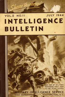 Intelligence Bulletin  Military Library Research Service
